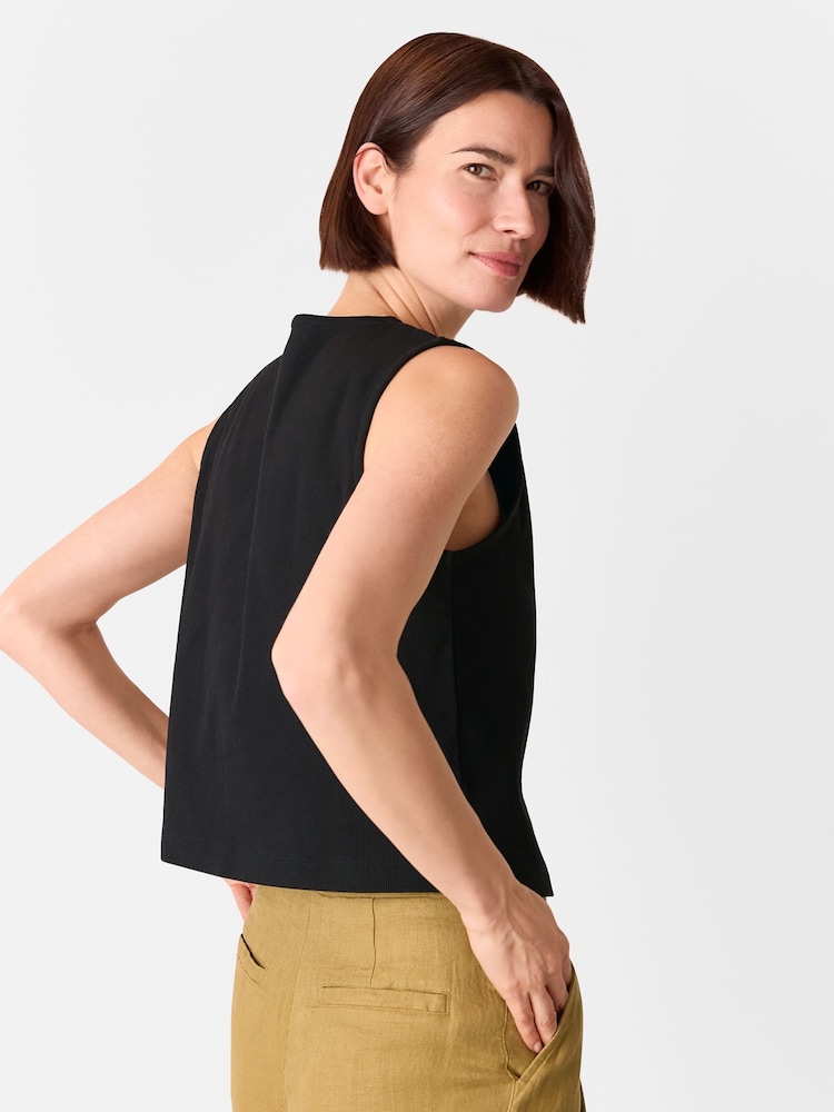 Whistles Button Rib Tank - Imagen 2 de 6