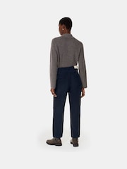 Whistles Blue High Waist Corduroy Barrel 100% Cotton Jeans - Image 2 of 5