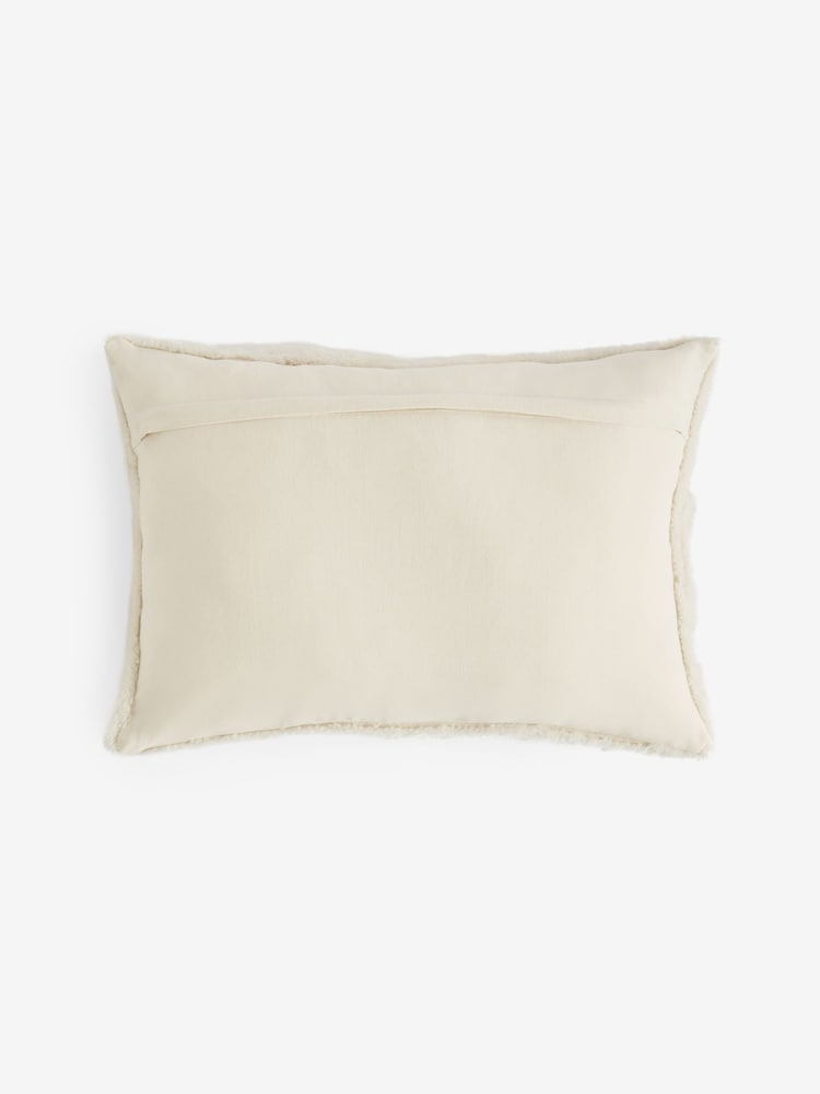 Ivory N. Premium 40 x 59cm Carved Tufted Geo Cushion - Image 6 of 6