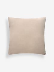 Black/White 50 x 50cm Abstract Woven Ikat Cushion - Image 3 of 5