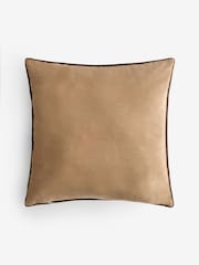 Brown 35 x 35cm Embellished Espresso Martini Cushion - Image 5 of 6