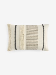 Cojín texturizado de rayas - Imagen 3 de 4