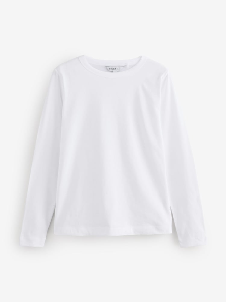 Black/White Black/White 2 Pack Long Sleeve Tops - Image 3 of 3