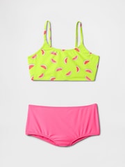 Gap Yellow & Pink Watermelon Two Piece Swimsuit (4-13yrs) - Image 1 of 3