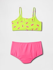 Gap Yellow & Pink Watermelon Two Piece Swimsuit (4-13yrs) - Image 2 of 3