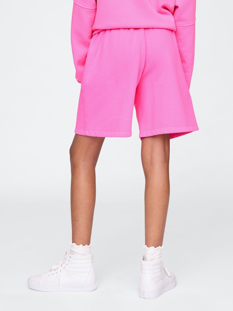 Gap Pink VintageSoft Relaxed Easy Shorts (4-13yrs) - Image 2 of 5