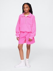 Gap Pink VintageSoft Relaxed Easy Shorts (4-13yrs) - Image 3 of 5