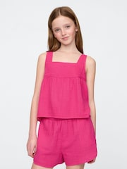 Gap Crinkle Gauze Swing Top (4-13yrs) - Image 1 of 5