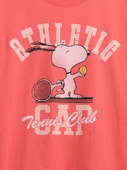 Gap Pink Snoopy Graphic Logo T-Shirt (4-13yrs) - Image 3 of 3