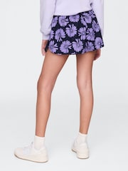 Gap Purple Floral Flutter Shorts (4-13yrs) - Image 2 of 5