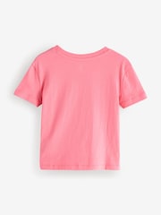 Gap Pink Strawberry Short Sleeve Crew Neck Graphic T-Shirt (4-13yrs) - Image 2 of 4