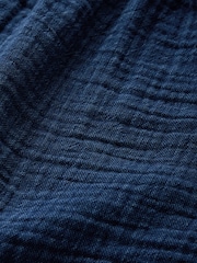 Azul - Pantalones cortos sin cierres en tejido arrugado de de gasa de Gap (4-13 años) - Imagen 5 de 5