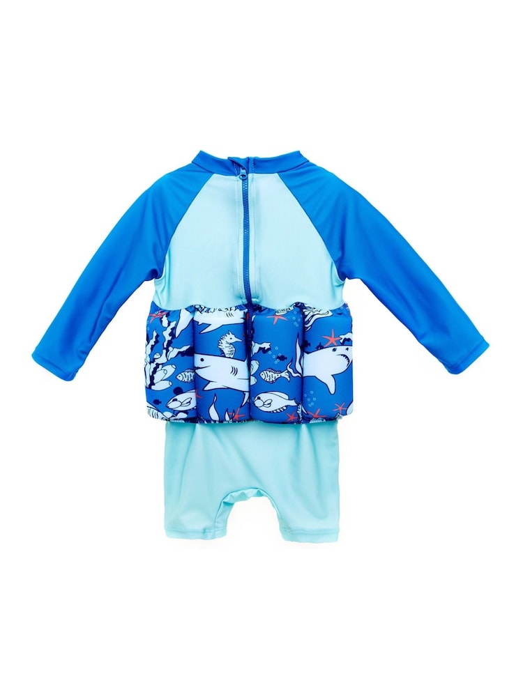Soliswim Blue Float Swimsuit - Imagen 2 de 5