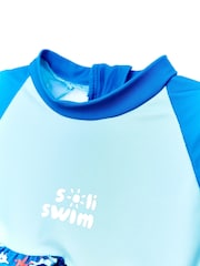Soliswim Blue Float Swimsuit - Imagen 3 de 5