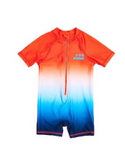 Soliswim Orange Rash Guard Swimsuit - Image 1 of 1