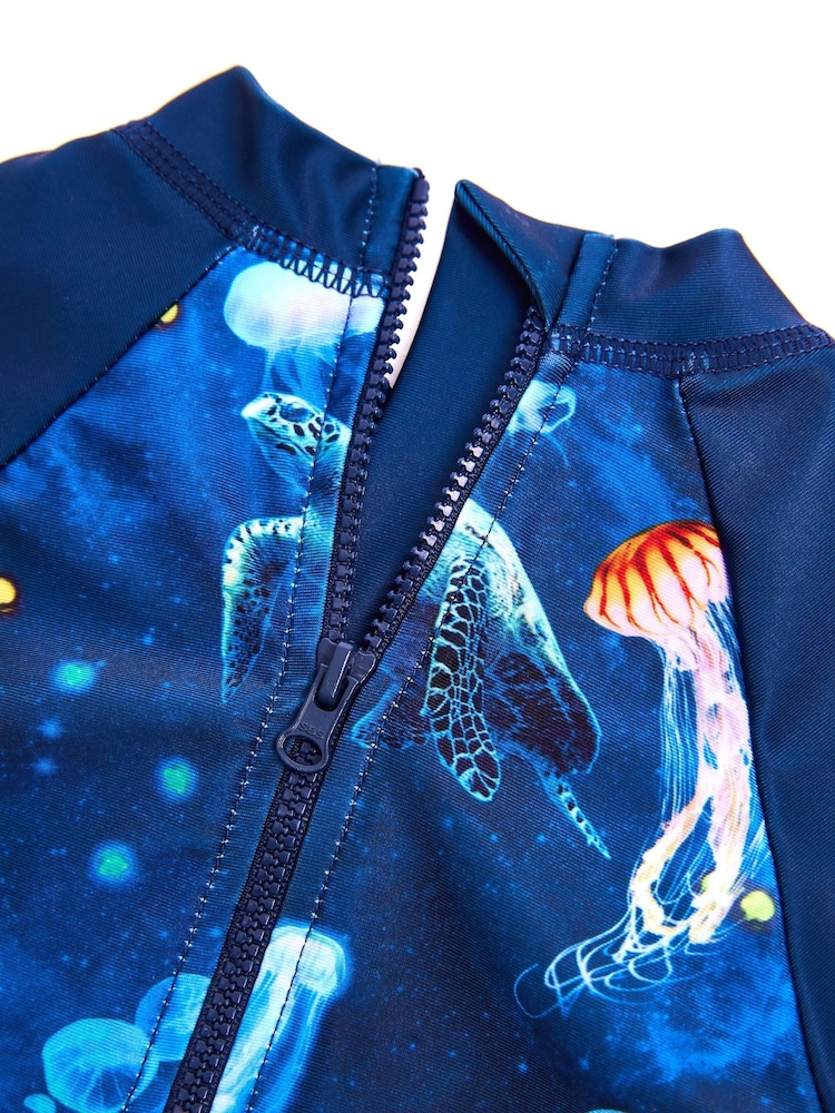 Soliswim Blue Beach Shorts - Image 3 of 5