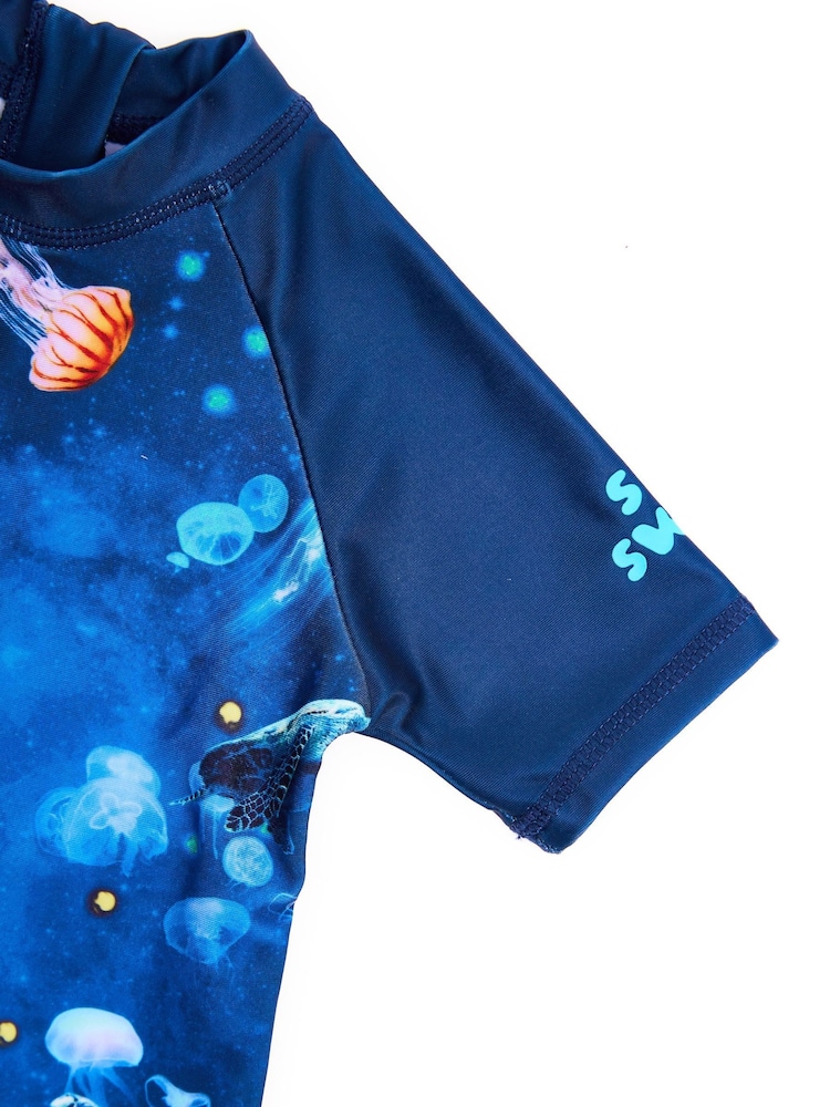 Soliswim Blue Beach Shorts - Image 5 of 5