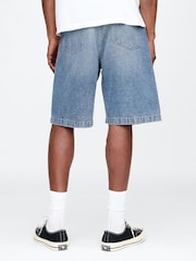 Gap Blue 90s Loose Denim Shorts - Image 2 of 6