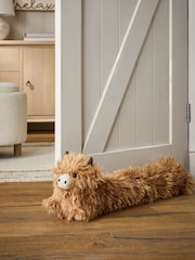 Brown Hamish the Highland Cow Draught Excluder - Image 1 of 5
