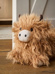 Brown Hamish the Highland Cow Draught Excluder - Image 2 of 5