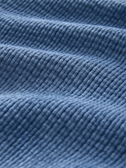 Azul - Shacket de veludo cotelê long sleeve - Imagem 7 de 8