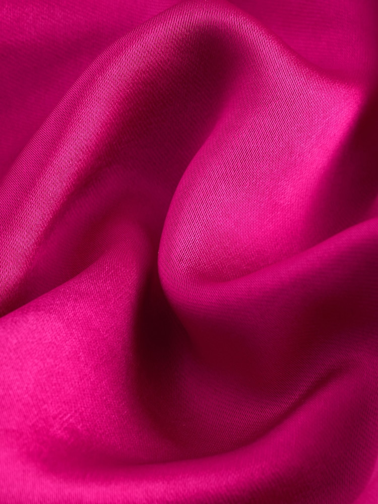 Pink Satin Long Sleeve Shirt - Image 2 of 3