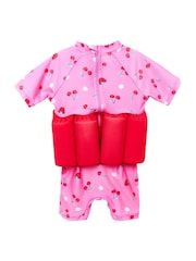 Soliswim Pink Float Swimsuit - Image 2 of 5
