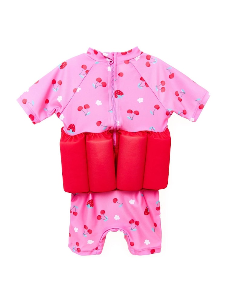 Soliswim Pink Float Swimsuit - Image 2 of 5