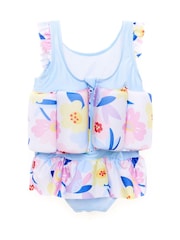 Blue Flower Float Swimsuit - Bild 2 von 4