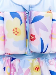 Blue Flower Float Swimsuit - Bild 3 von 4
