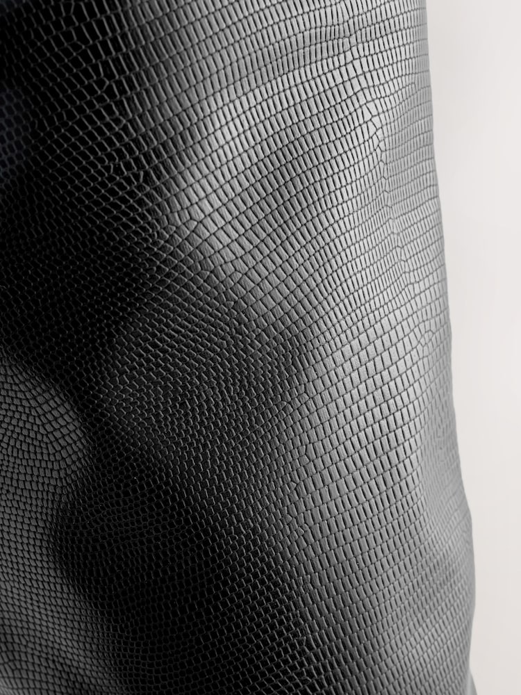 Black Forever Comfort® Point Toe Heel Slouch Knee High Boots - Image 13 of 13 Black Forever Comfort® Point Toe Heel Slouch Knee High Boots - Image 13 of 13