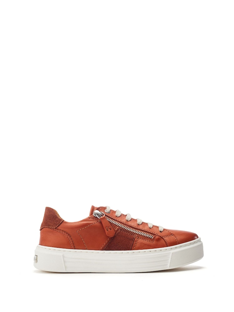 Moda in Pelle Shoon Ely Side Zip Mid Slab Sole Trainers - Image 1 of 4