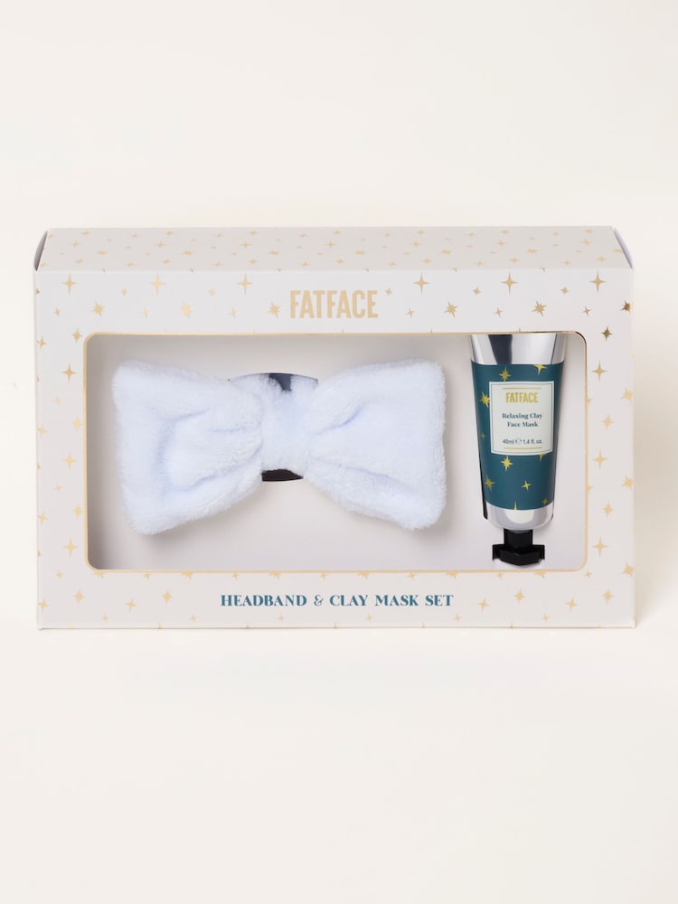FatFace Blue Headband And Clay Face Mask Gift Set - Image 1 of 2