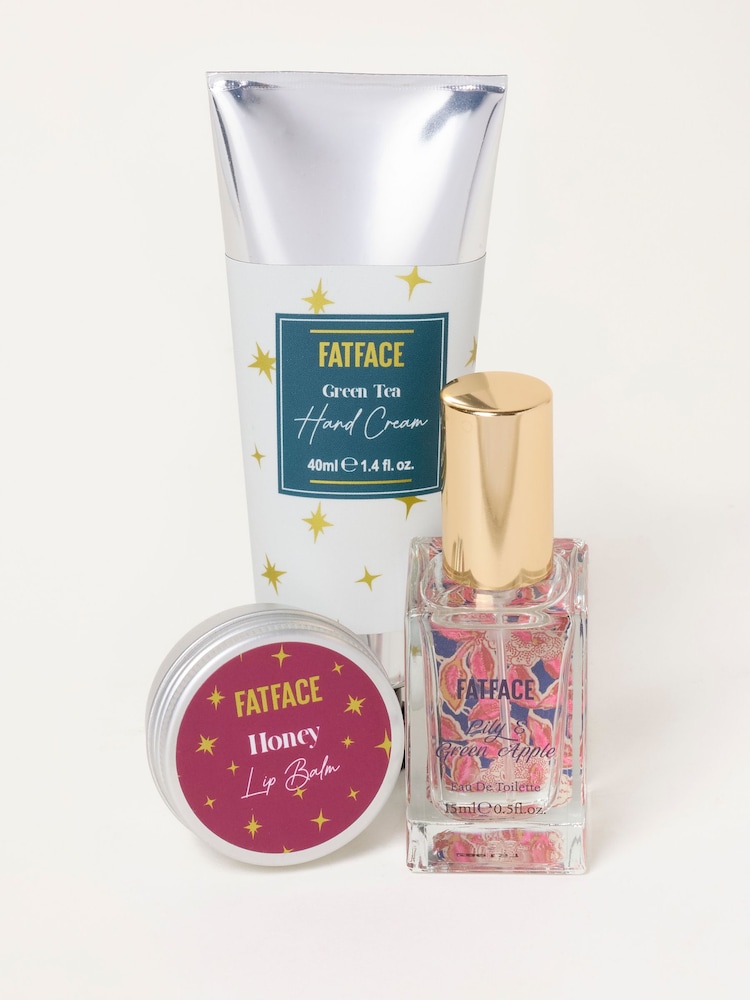 FatFace Multi Hand Cream Lip Balm 30ml Eau de Toilette Gift Set - Image 2 of 2