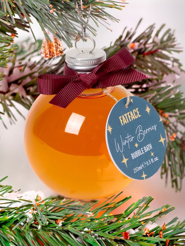 FatFace Multi Winter Berries Bubble Bath Bauble - Image 2 of 3