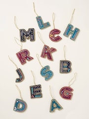 FatFace Multi Alphabet Beaded Decoration - Image 1 of 3