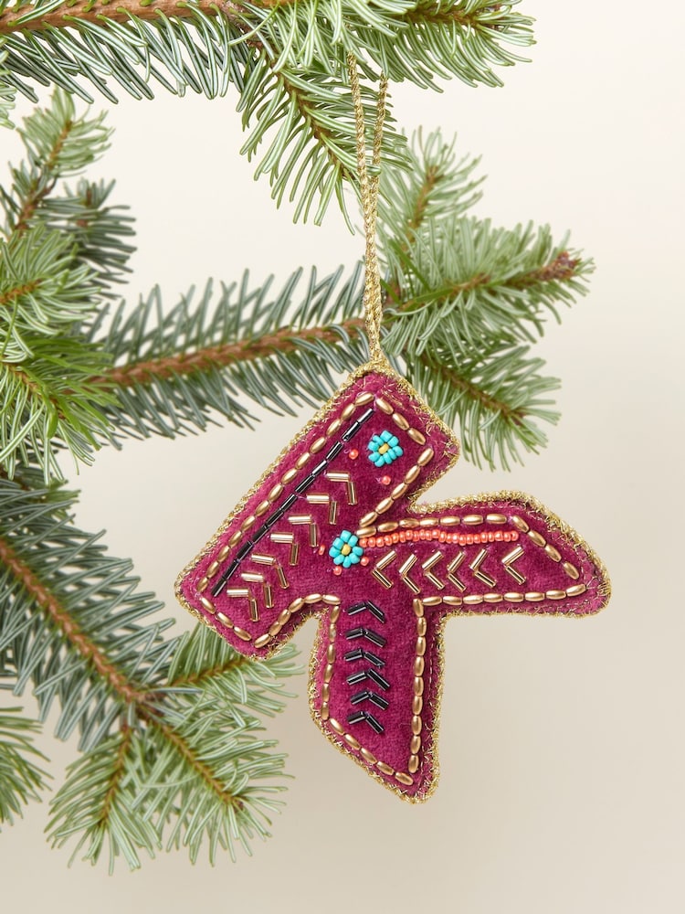 FatFace Multi Alphabet Beaded Decoration - Image 2 of 3 FatFace Multi Alphabet Beaded Decoration - Image 2 of 3