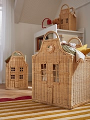 Cuddleco Set of 3 Rattan Dutch House Storage Baskets - Image 1 of 5