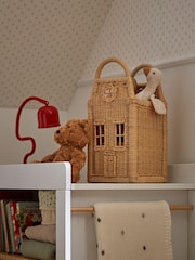 Cuddleco Set of 3 Rattan Dutch House Storage Baskets - Image 2 of 5