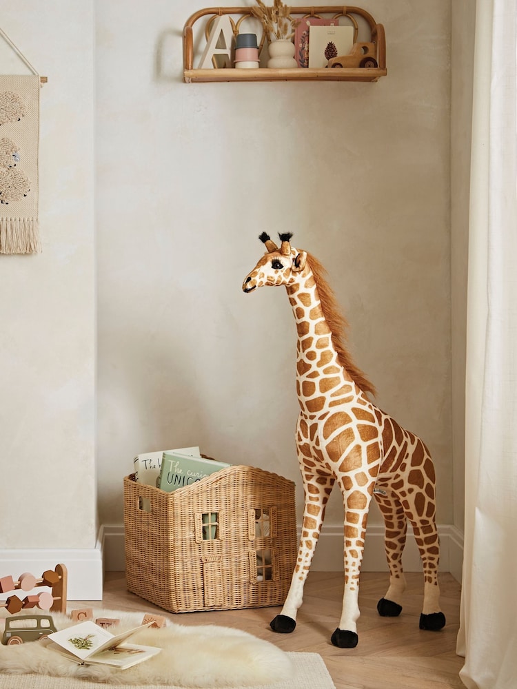 Cuddleco Yellow Small Standing Giraffe Stuffed Animal - Image 1 of 6