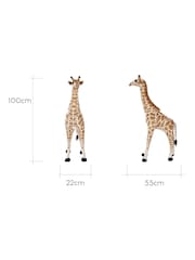 Cuddleco Yellow Small Standing Giraffe Stuffed Animal - Image 4 of 6