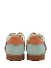 Gola Blue Kids Elan Suede Lace-Up Trainers - Image 3 of 3