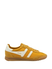 Gola Yellow Ladies Tornado Lace-Up Trainers - Image 1 of 4
