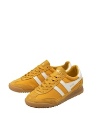 Gola Yellow Ladies Tornado Lace-Up Trainers - Image 2 of 4