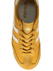 Gola Yellow Ladies Tornado Lace-Up Trainers - Image 4 of 4