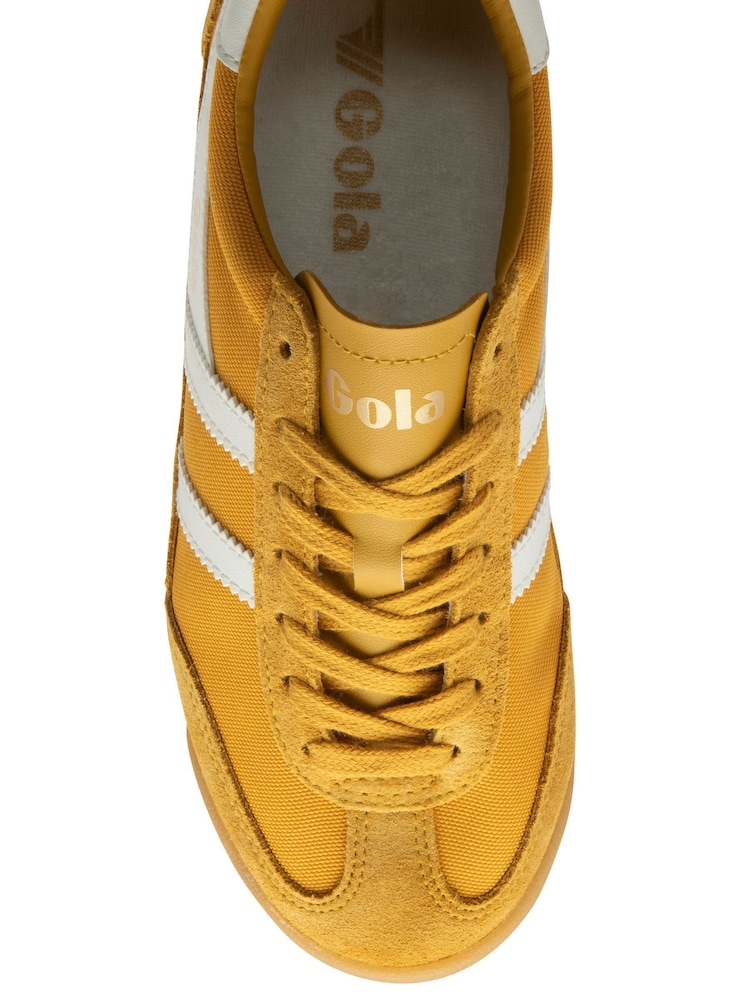 Gola Yellow Ladies Tornado Lace-Up Trainers - Image 4 of 4