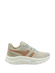 Gola White Ladies Veris Tempo Recycled Mesh Lace-Up Running Trainers - Image 1 of 2