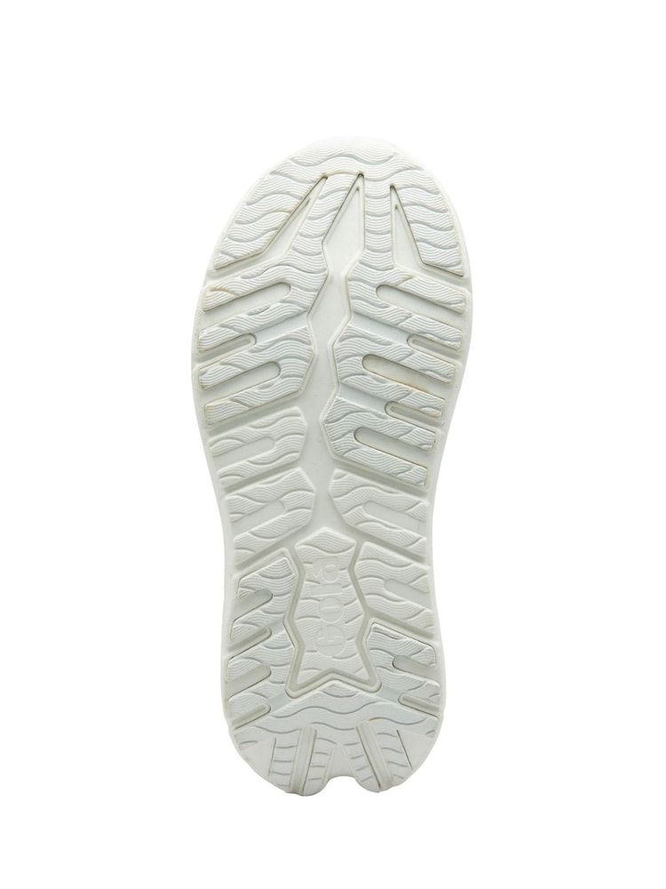 Gola White Ladies Veris Tempo Recycled Mesh Lace-Up Running Trainers - Image 2 of 2