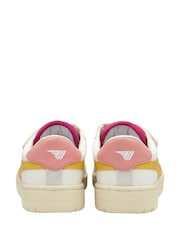 Gola White Kids Falcon Strap PU Trainers - Image 4 of 4