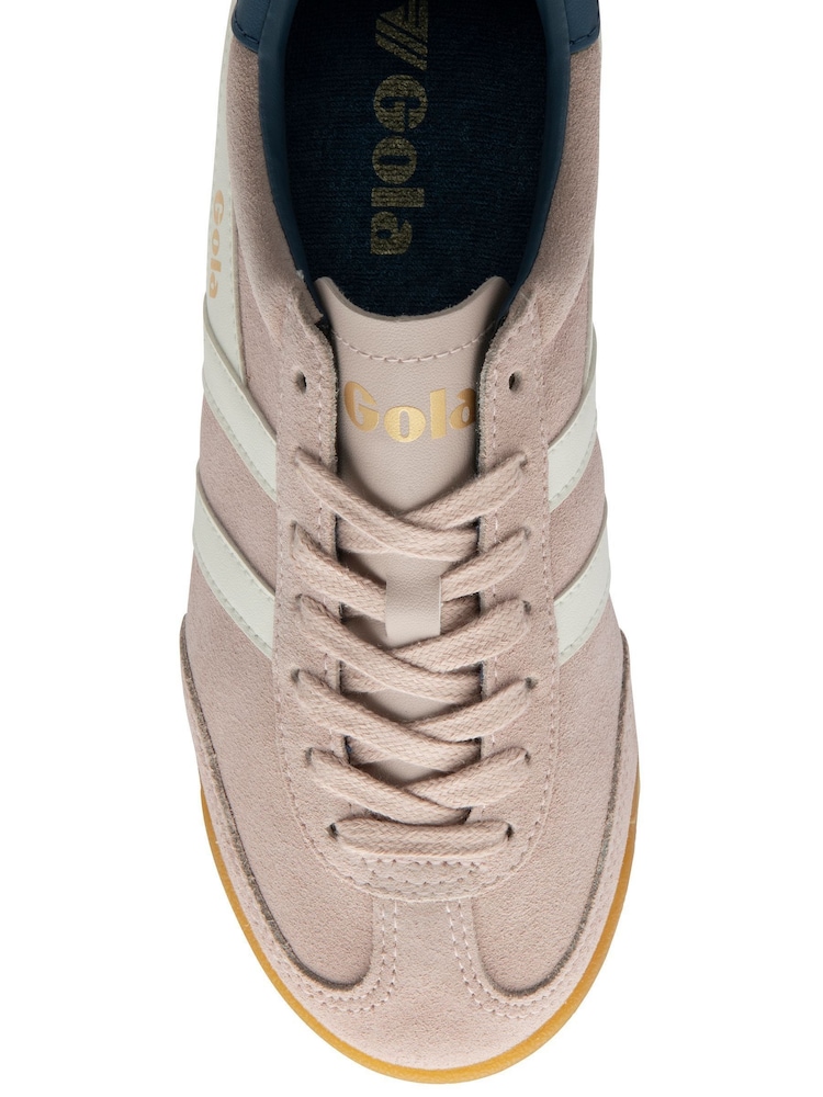 Gola Pink Ladies Torpedo Suede Lace-Up Trainers - Image 4 of 4
